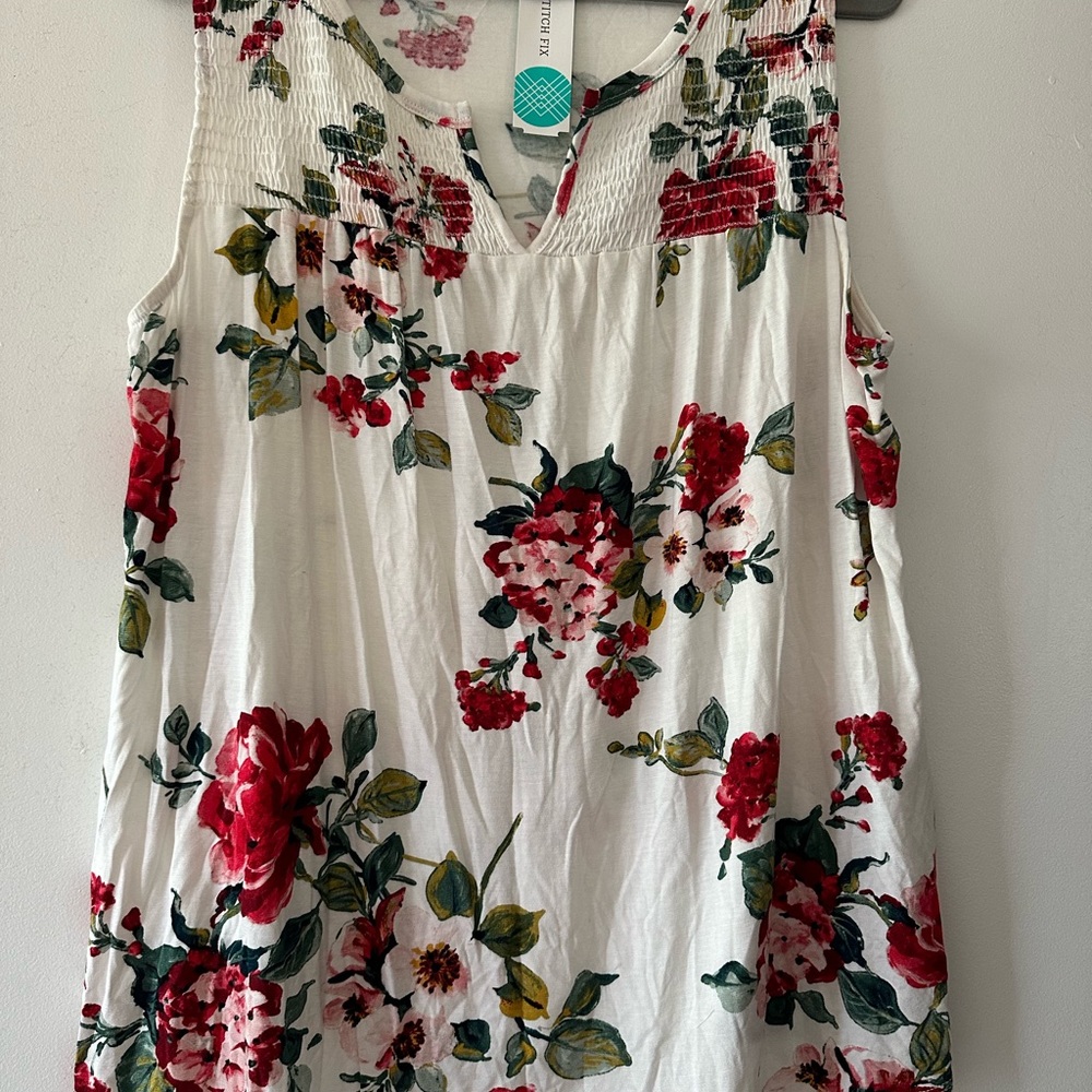 Papermoon Flowered Tank Top